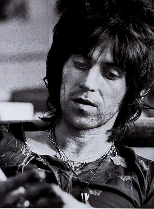 Gijsbert Hanekroot - Keith Richards, Brussels, 1976, Antiek en Kunst, Kunst | Designobjecten