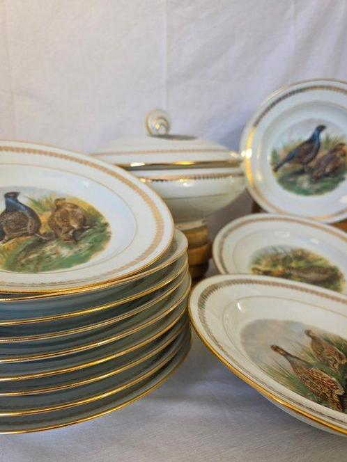 P.L Limoges France - Tafelservies (13) - Echte, Antiek en Kunst, Antiek | Meubels | Tafels
