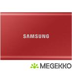 Samsung SSD T7 2TB Rood, Computers en Software, Harde schijven, Nieuw, Samsung, Verzenden