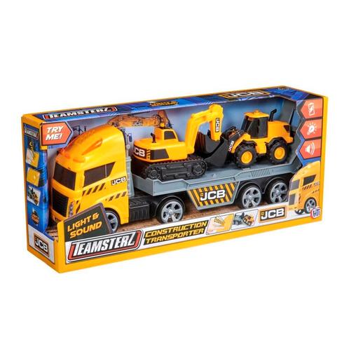 Teamsterz Construction Transporter, Kinderen en Baby's, Speelgoed | Speelgoedvoertuigen, Nieuw, Verzenden
