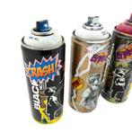 Koen Betjes (1992) - Tribute to Banksy (3 Set) Spraycan’s, Antiek en Kunst