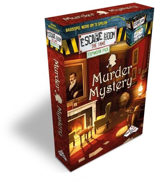 Escape Room Uitbreiding - Murder Mystery | Identity Games -, Hobby en Vrije tijd, Gezelschapsspellen | Bordspellen, Nieuw, Verzenden