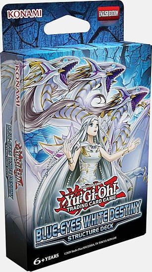 Yu-Gi-Oh! - Structure Deck Blue-Eyes White Destiny - Reprint, Hobby en Vrije tijd, Verzamelkaartspellen | Yu-gi-Oh!, Nieuw, Verzenden