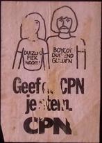 Poster met oproep tot stemmen voor de CPN (lijst optie), Verzenden, Nieuw, Overige onderwerpen, Met lijst