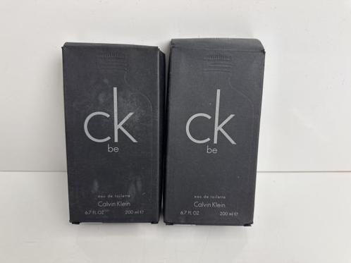 Veiling - 2x Calvin Klein Be Eau de toilette spray (200ml), Verzamelen, Parfumverzamelingen
