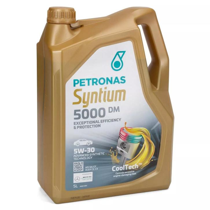 5L Petronas Syntium 5000DM 5W30 C2, C3 MB 229.51/52 VW 50..., Auto-onderdelen, Motor en Toebehoren, Nieuw, Ophalen of Verzenden