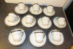Limoges U.C - Koffieservies (10) - Biscuit porselein, Antiek en Kunst