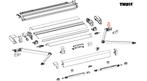 Thule Adapt Eriba Touring RH Spr Arm 6200 260/280, Caravans en Kamperen, Nieuw