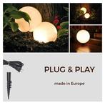 Tuinbol set Ø25 &amp; Ø30 &amp; Ø40 incl. spie Tuinverlichti, Kunststof, Verzenden, Minder dan 50 watt, Overige typen