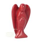 Rode Jaspis Engel ± 7.5 cm Nr 22  - 101 gram, Verzenden, Nieuw