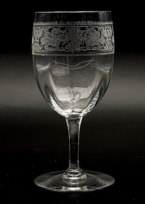 Baccarat - Drinkservies (31) - Chablis - Kristal, Antiek en Kunst, Antiek | Glas en Kristal