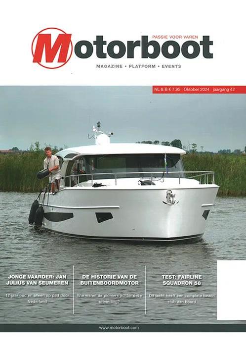 Motorboot - 10 2024, Boeken, Tijdschriften en Kranten, Sport en Vrije tijd, Nieuw, Verzenden