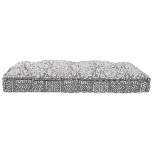 vidaXL Pallet Sofa Kussen Lichtgrijs Stof, Huis en Inrichting, Woonaccessoires | Kussens, Nieuw, Verzenden