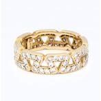 Ring - 18 karaat Geel goud Diamant (Natuurlijk), Nieuw