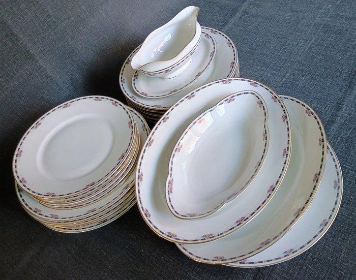 Richard Ginori - Tafelservies (20) - Bordo oro - 24 kt goud, Antiek en Kunst, Antiek | Meubels | Tafels