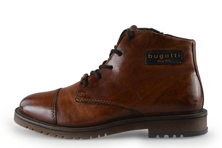 Bugatti Veterboots in maat 42 Cognac, Kleding | Heren, Schoenen, Overige kleuren, Zo goed als nieuw, Boots, Verzenden