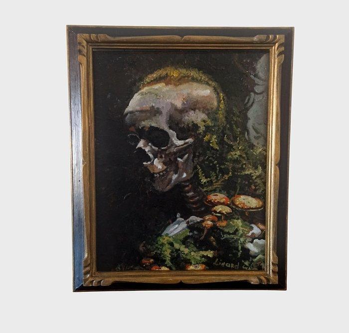 Italiaanse school (XX) - Memento Mori, Antiek en Kunst, Kunst | Schilderijen | Klassiek