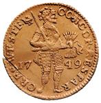 Nederland, West-Friesland Dukaat 1749, R3 (Zonder, Postzegels en Munten, Munten | Nederland