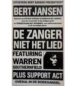 Zanger niet het lied 9789060195901 Jansen, Verzenden, Gelezen, Jansen