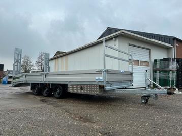 JCS beavertrailer/ machinetransporter, TRIDEM 550x225 beschikbaar voor biedingen