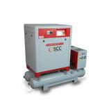 Stille compressor Schroefcompressor 11 kW op ketel en droger, Doe-het-zelf en Verbouw, Compressors, Nieuw, 800 liter/min of meer