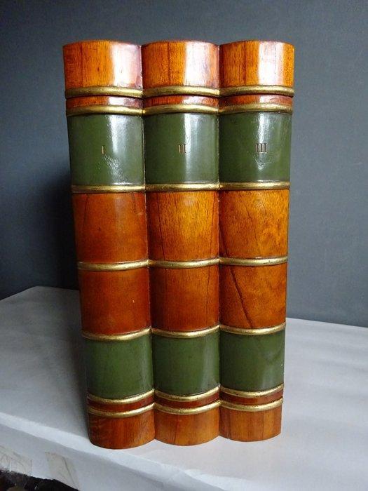 Drankkast - Hout - boekvorm, Antiek en Kunst, Curiosa en Brocante