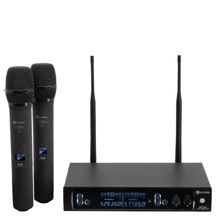Prodipe  M850 UHF DUO F5, Muziek en Instrumenten, Microfoons, Zo goed als nieuw