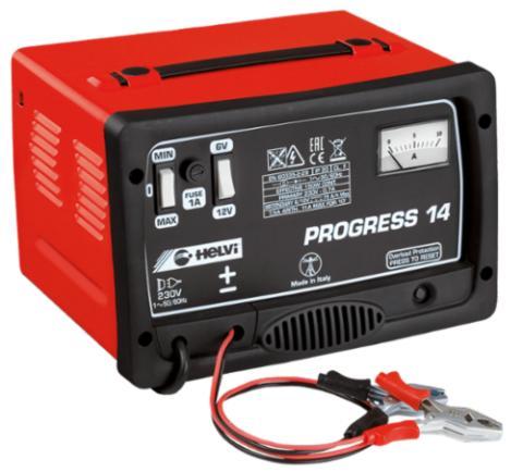 Helvi Progress 14 acculader, Auto-onderdelen, Accu's en Toebehoren, Ophalen of Verzenden