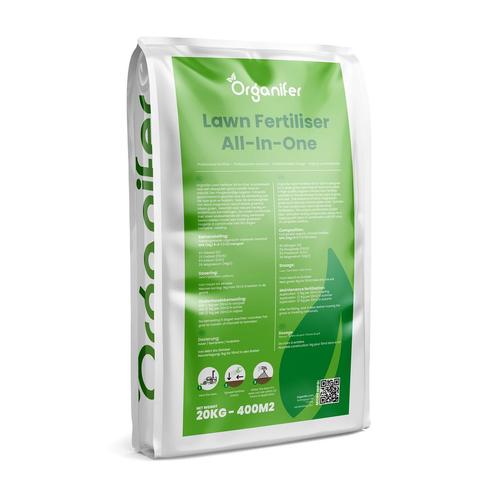 Gazonmest All-In-One (20 kg – voor 400 m2), Tuin en Terras, Aarde en Mest, Mest, Verzenden