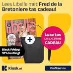 Lees Libelle met als cadeau Luxe Fred de la Bretoniere tas, Sieraden, Tassen en Uiterlijk, Tassen | Damestassen, Nieuw