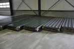 Damwandplaten kleur groen en antraciet, voor wand en dak.