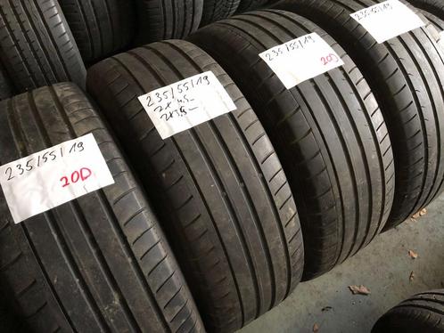 4 x Dunlop SP Sport Maxx GT 235-55-19 Zomerbanden 4,5mm, Auto-onderdelen, Banden en Velgen, 19 inch, Zomerbanden, 235 mm, Personenwagen