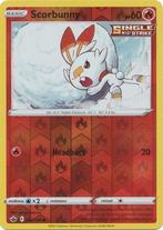 Scorbunny 026/198 reverse holo Chilling Reign, Hobby en Vrije tijd, Verzamelkaartspellen | Pokémon, Ophalen of Verzenden, Nieuw