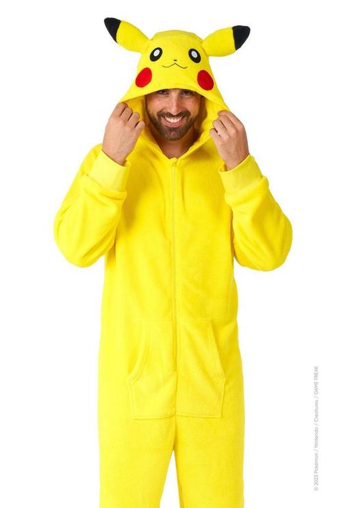 Pikachu Onesie OppoSuits, Kleding | Heren, Carnavalskleding en Feestkleding, Nieuw, Verzenden