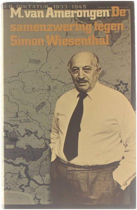 Samenzwering tegen simon wiesenthal 9789029500913 Amerongen, Boeken, Overige Boeken, Gelezen, Verzenden