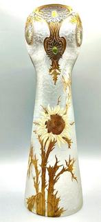 LEGRAS (1839-1916) - MONTJOYE - Vaas - Sublieme grote vaas,