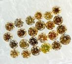 Zonder Minimumprijs - 24 pcs Diamant  (Natuurlijk gekleurd), Sieraden, Tassen en Uiterlijk, Edelstenen, Nieuw