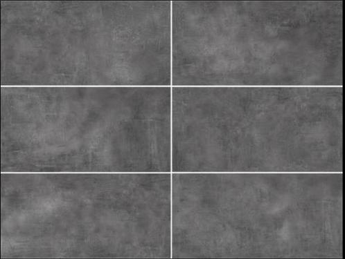 Keramische Vloer en Wandtegel Montana Antracite 30 x 60, Doe-het-zelf en Verbouw, Tegels, 20 tot 40 cm, 40 tot 60 cm, Nieuw, Keramiek