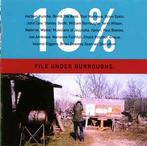 cd - Various - 10 proc.  File Under Burroughs, Verzenden, Zo goed als nieuw