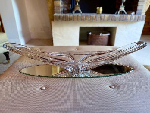 Middentafel - Kristal - Ovaal gebroken spiegel, Antiek en Kunst, Antiek | Meubels | Tafels