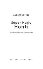 Super Mario Monti, Ophalen of Verzenden, Nieuw