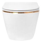 REA Rimless wandcloset - 49,5 cm - softclose zitting - wi..., Doe-het-zelf en Verbouw, Sanitair, Ophalen of Verzenden, Nieuw