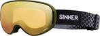 Sinner Nauders Unisex Skibril - Matte Moss Green, Sport en Fitness, Verzenden, Nieuw