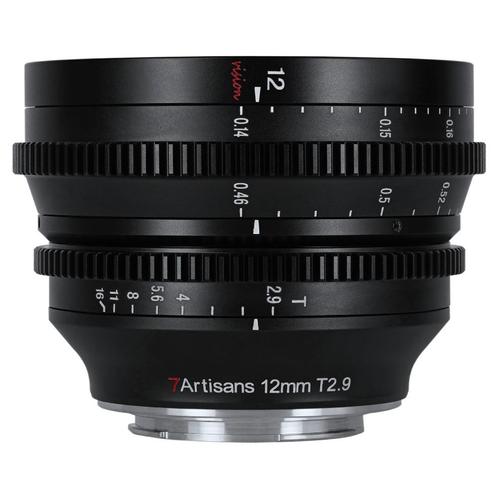 7artisans 12mm T2.9 Fujifilm X | Outlet model, Audio, Tv en Foto, Fotocamera's Digitaal, Gebruikt, Overige Merken, Verzenden