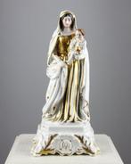 Vieux Bruxelles - Beeldje - Madonna met kind - Porselein