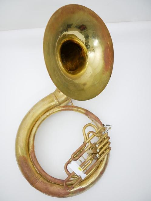Conn 20K sousafoon Short Action uit 1956, Muziek en Instrumenten, Blaasinstrumenten | Tuba's, Bes-tuba, Gebruikt, Ophalen of Verzenden