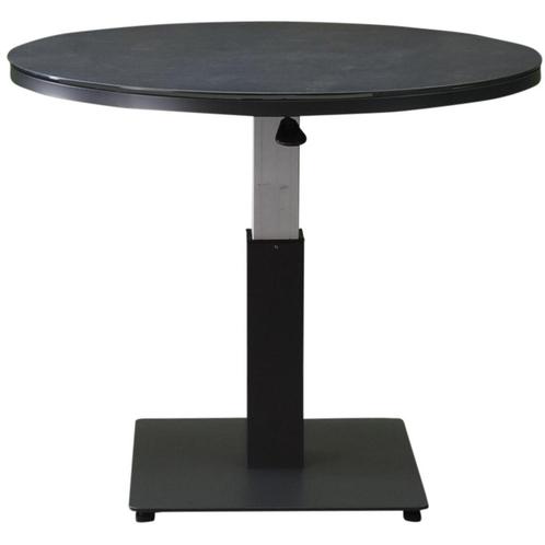 San Sebastian lounge dining tuintafel 90 cm rond H50,5-H75, Tuin en Terras, Tuintafels, Nieuw, Ophalen of Verzenden