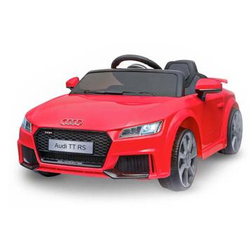 Audi TT RS - elektrische auto - ride on- kinderauto - rood