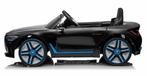 BMW i4 metallic zwart, 12V, dubb motoren, eva, leder, 2.4ghz, Kinderen en Baby's, Speelgoed | Buiten | Accuvoertuigen, Ophalen of Verzenden