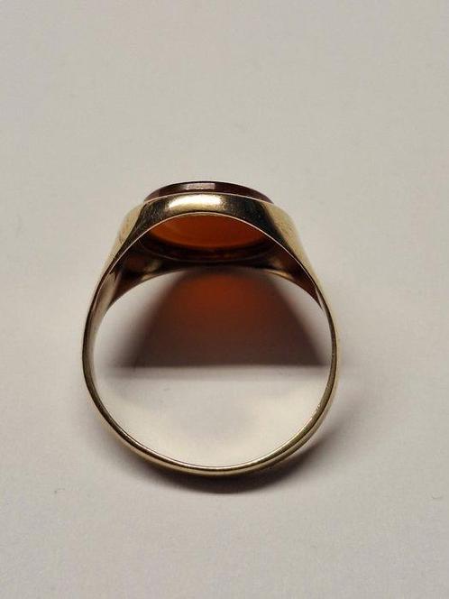 Zonder Minimumprijs - Zegelring - 8 karaat Geel goud, Sieraden, Tassen en Uiterlijk, Antieke sieraden